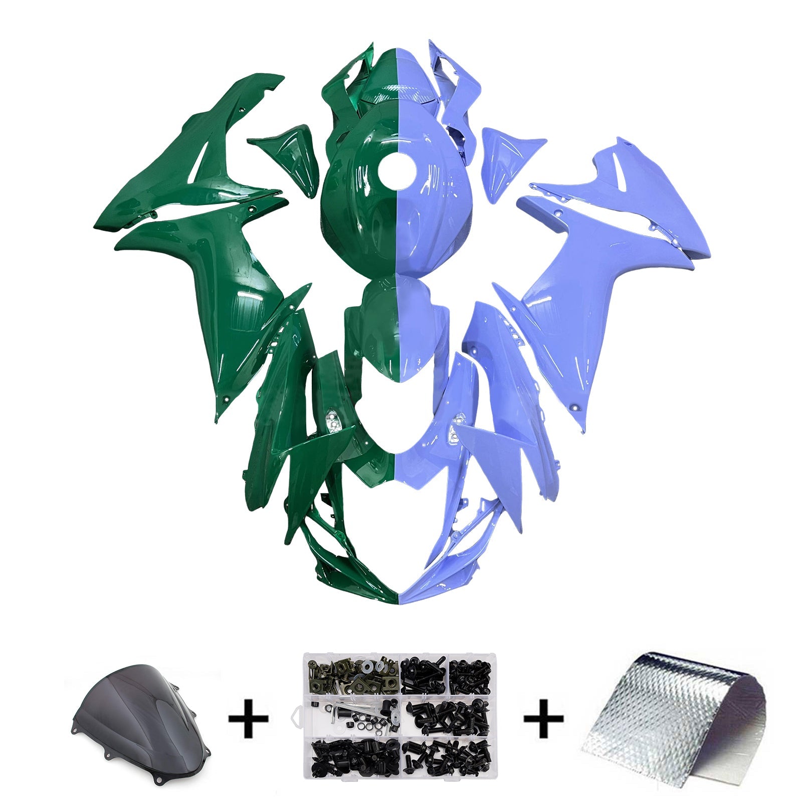 Kit di carenza iniettato in plastica ABS per Suzuki GSXR 600/750 2011-2025 K11