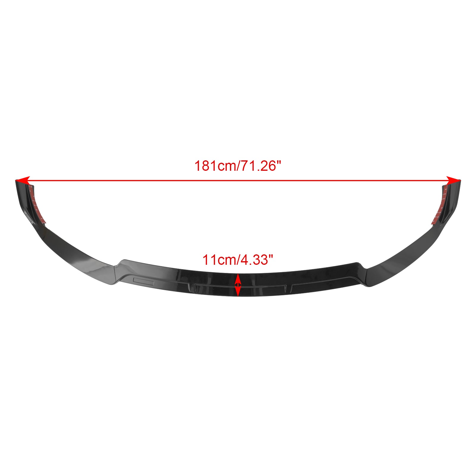 Labio divisor delantero para Mercedes Benz Clase C W205 C205 2019-2021 Estilo Brabus