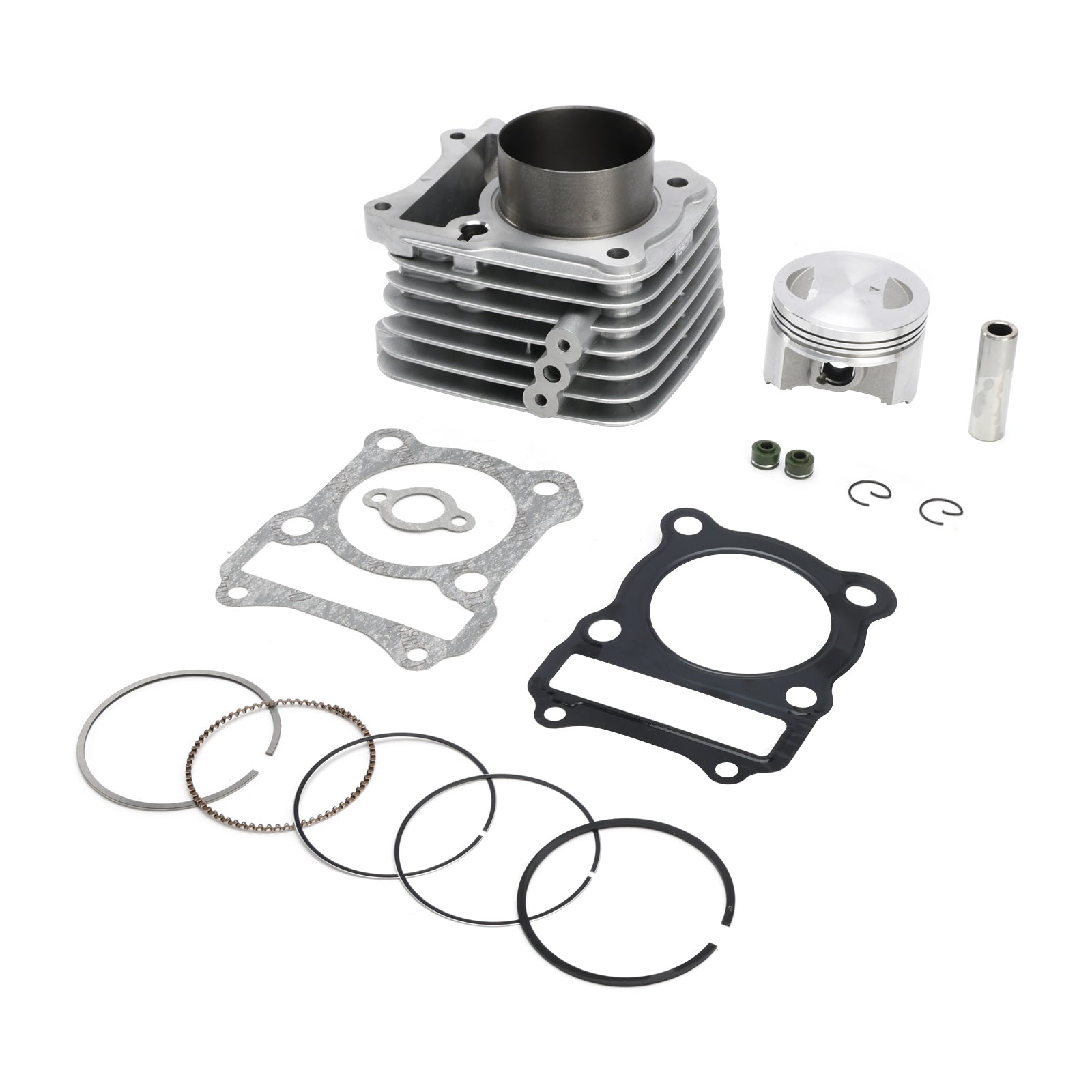 Kit cilindro-pistone 150cc adatto per Luxxon Kreidler Supermoto Enduro 125 DD 4T 08-16