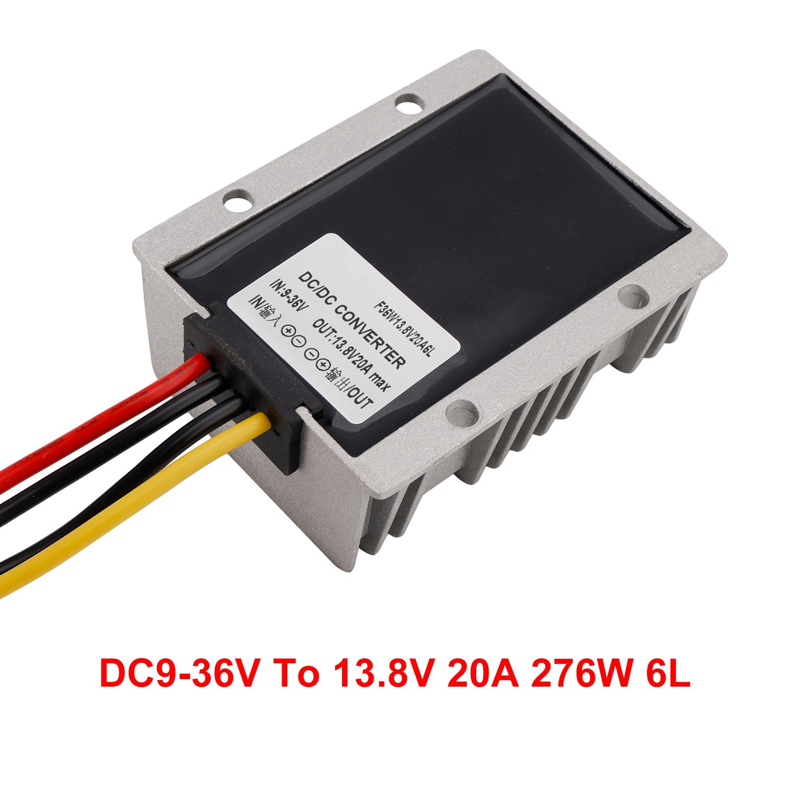Convertisseur CC 9-36 V vers module d'alimentation Boost Buck CC 13,8 V 20 A