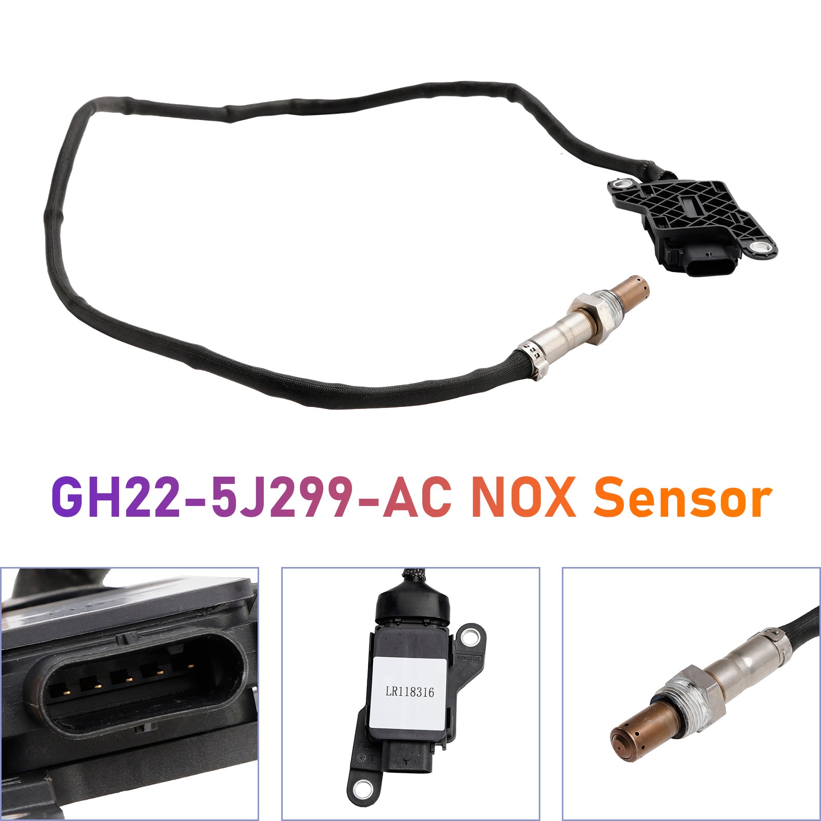 Nox-sensor LR118316 GH22-5J299-AC voor Jaguar E-Pace (X540) 2.0 D180 Awd vanaf 2017