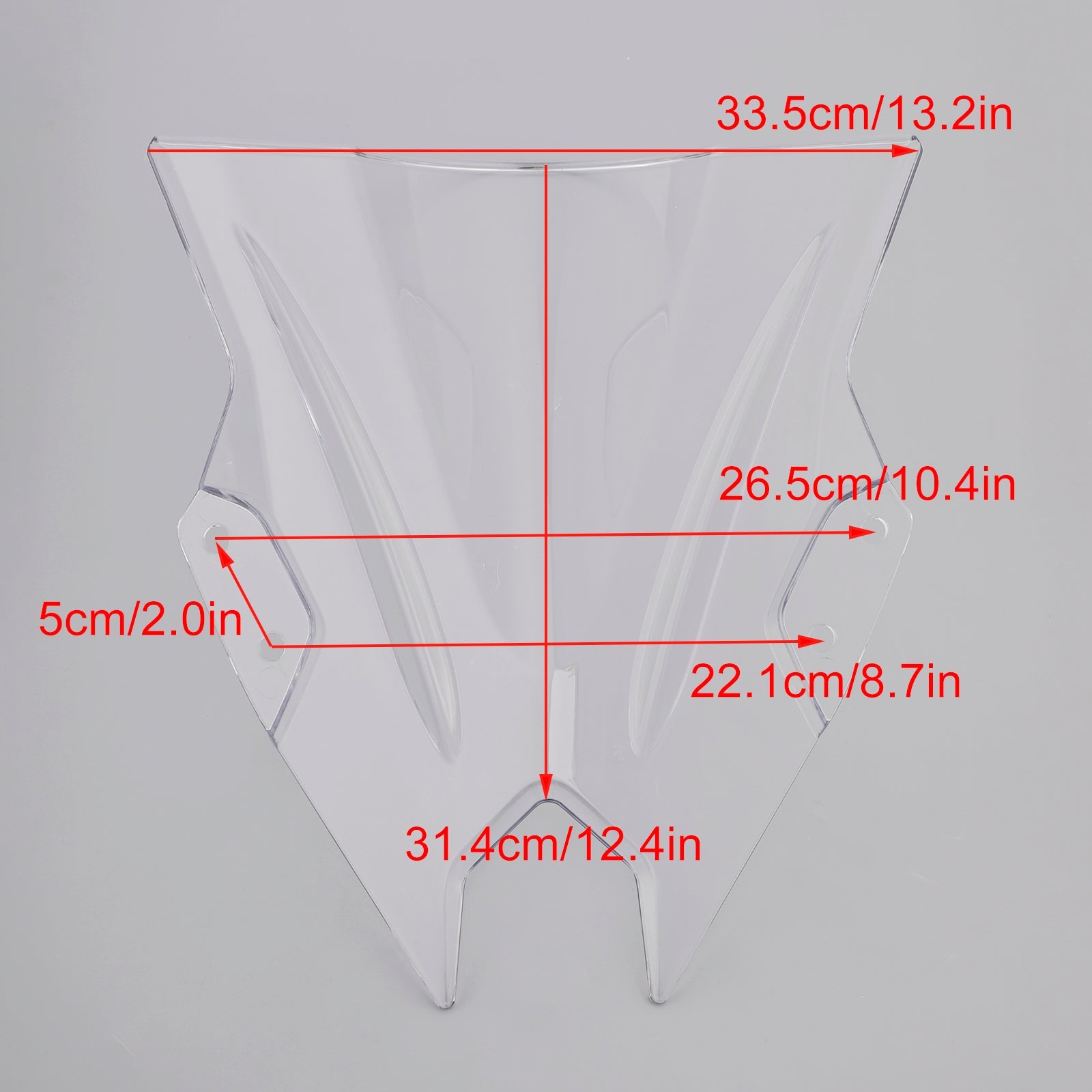Szybka przednia dla Kawasaki Ninja 500 EX500R 2024-2025