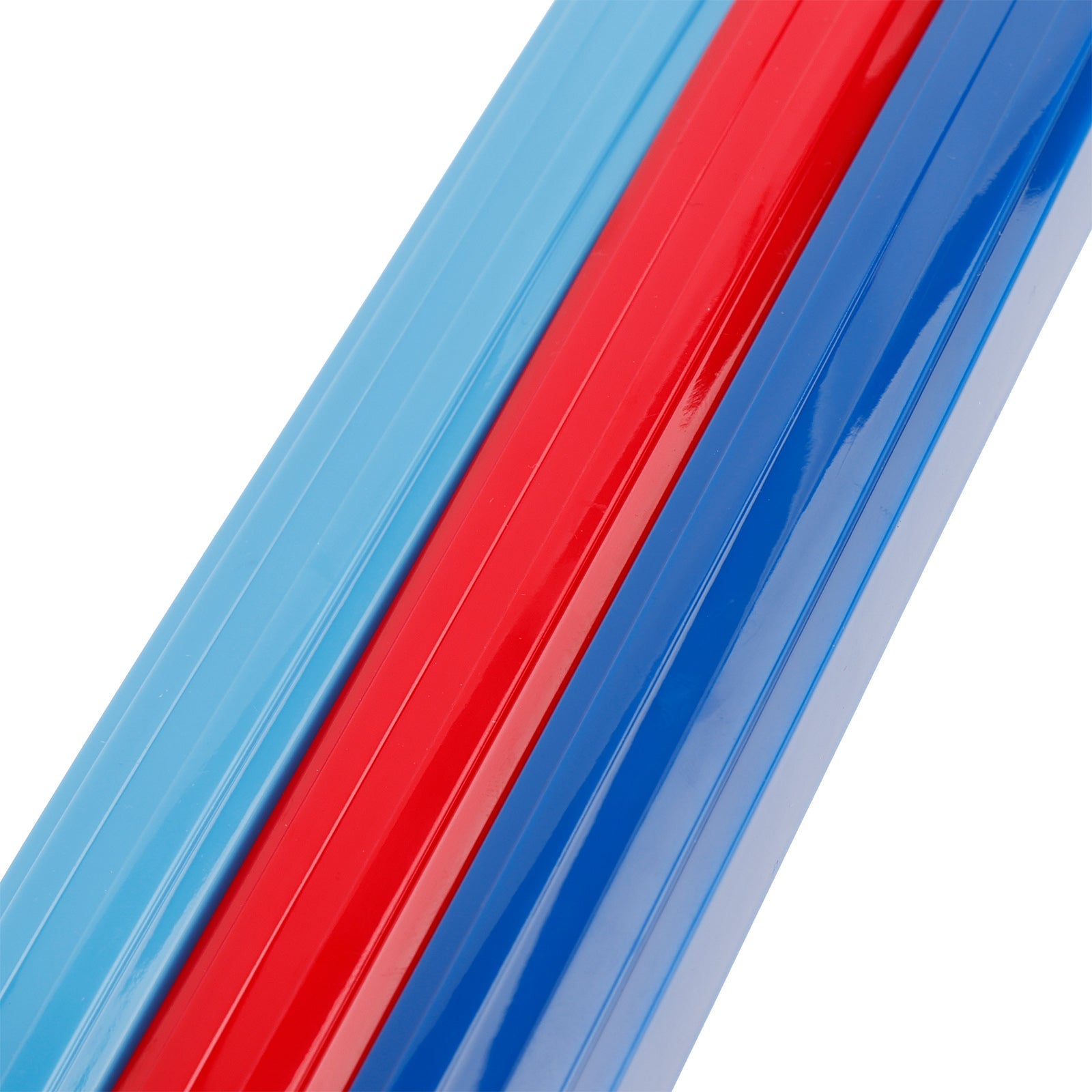 Garnitures de calandre avant ABS tricolore pour BMW Série 7 2023-2025