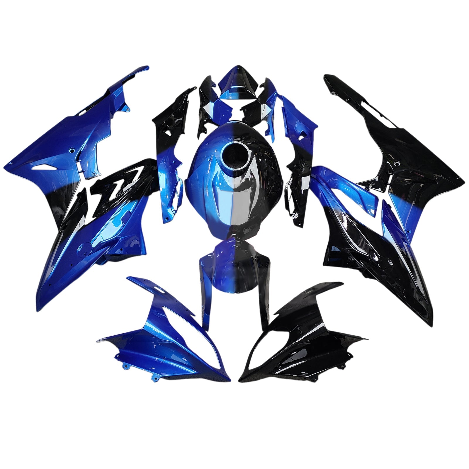 Kit de carénage d'injection pour BMW S1000RR 2009-2014 Carrosserie Plastique ABS