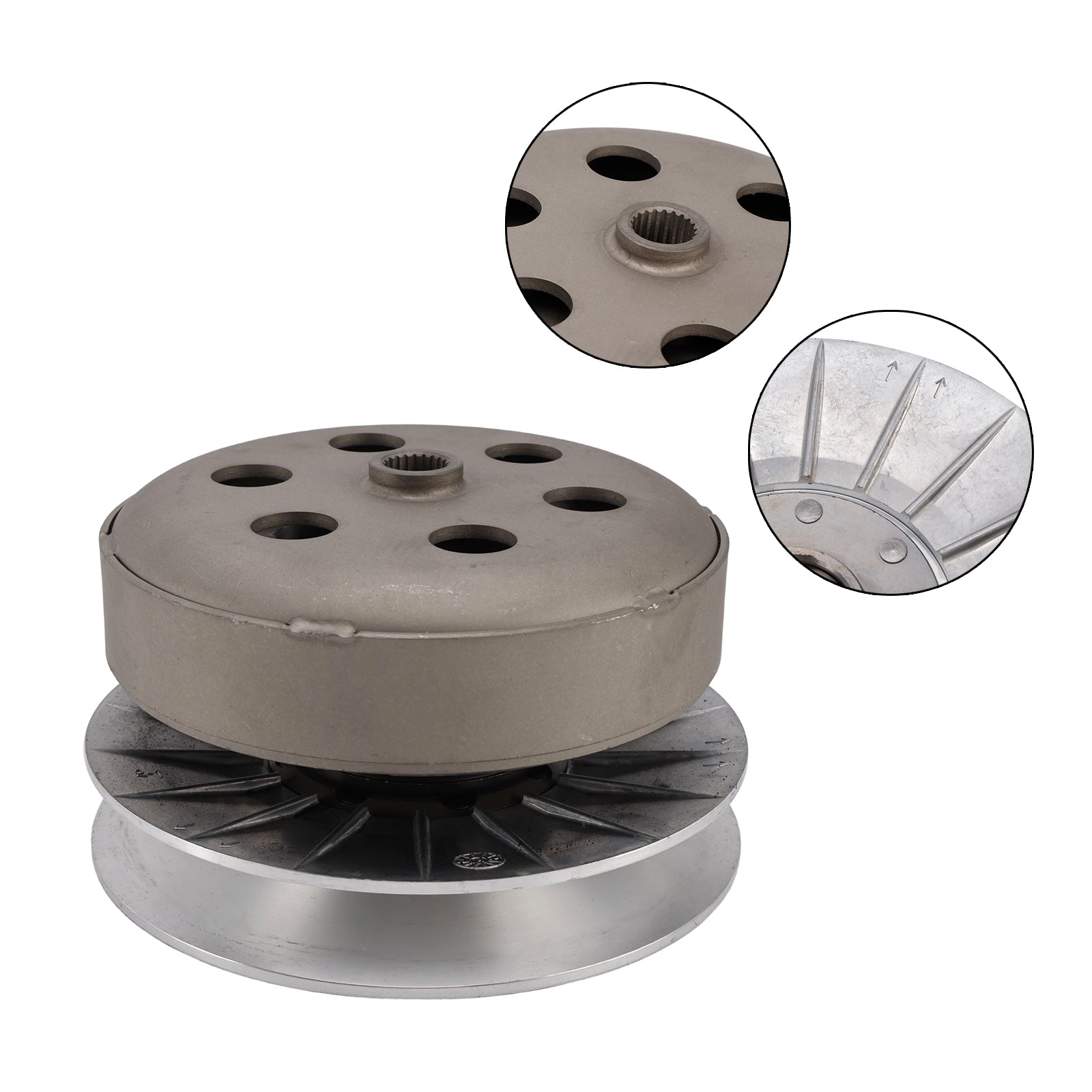 Complete ABS-variator voor de vooras van de SYM Joymax 300i (2012-2015) : referenties 2101-HMA-000 en 23010-L3D-000