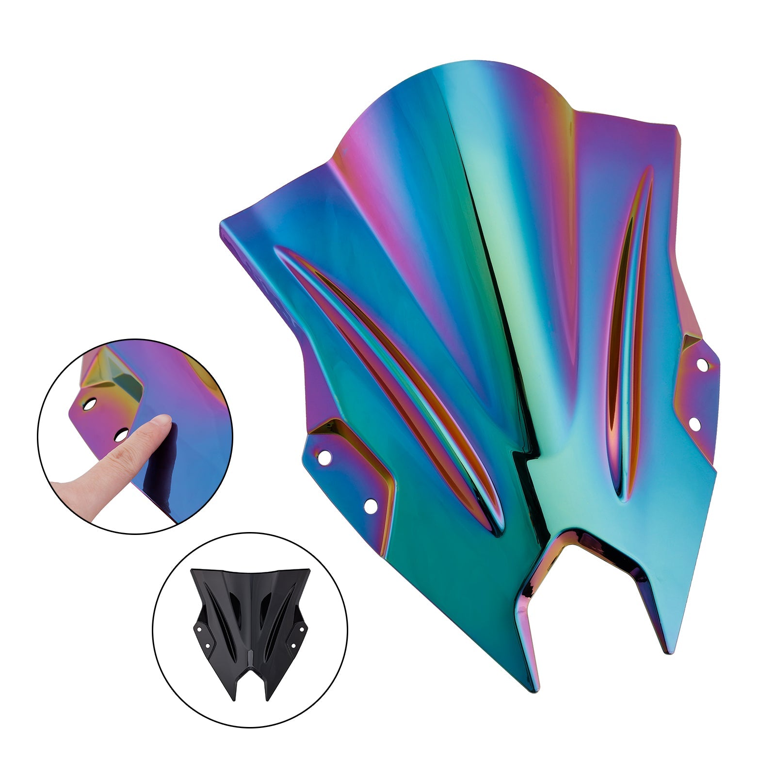 Szybka przednia dla Kawasaki Ninja 500 EX500R 2024-2025