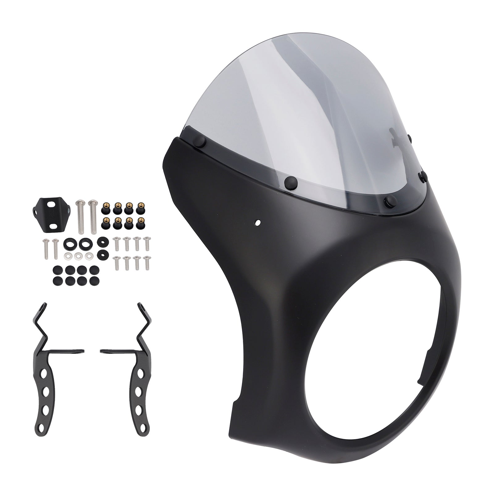 Fiera del parabrezza del faro per eliminatori Kawasaki 500 2024-2025