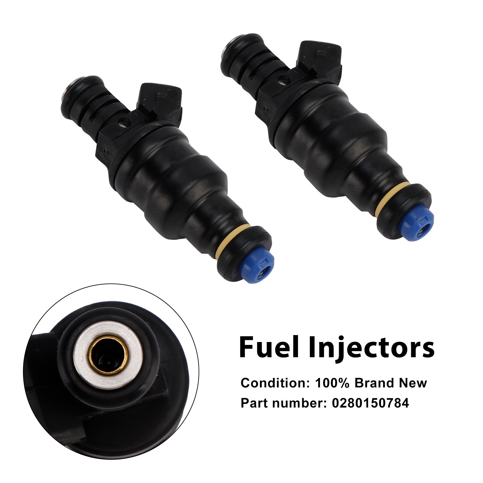 2 wtryskiwacze paliwa do BMW R1100 RT, R850, R1100GS i R850GS (1994-1999) - Numer części : 0280150784