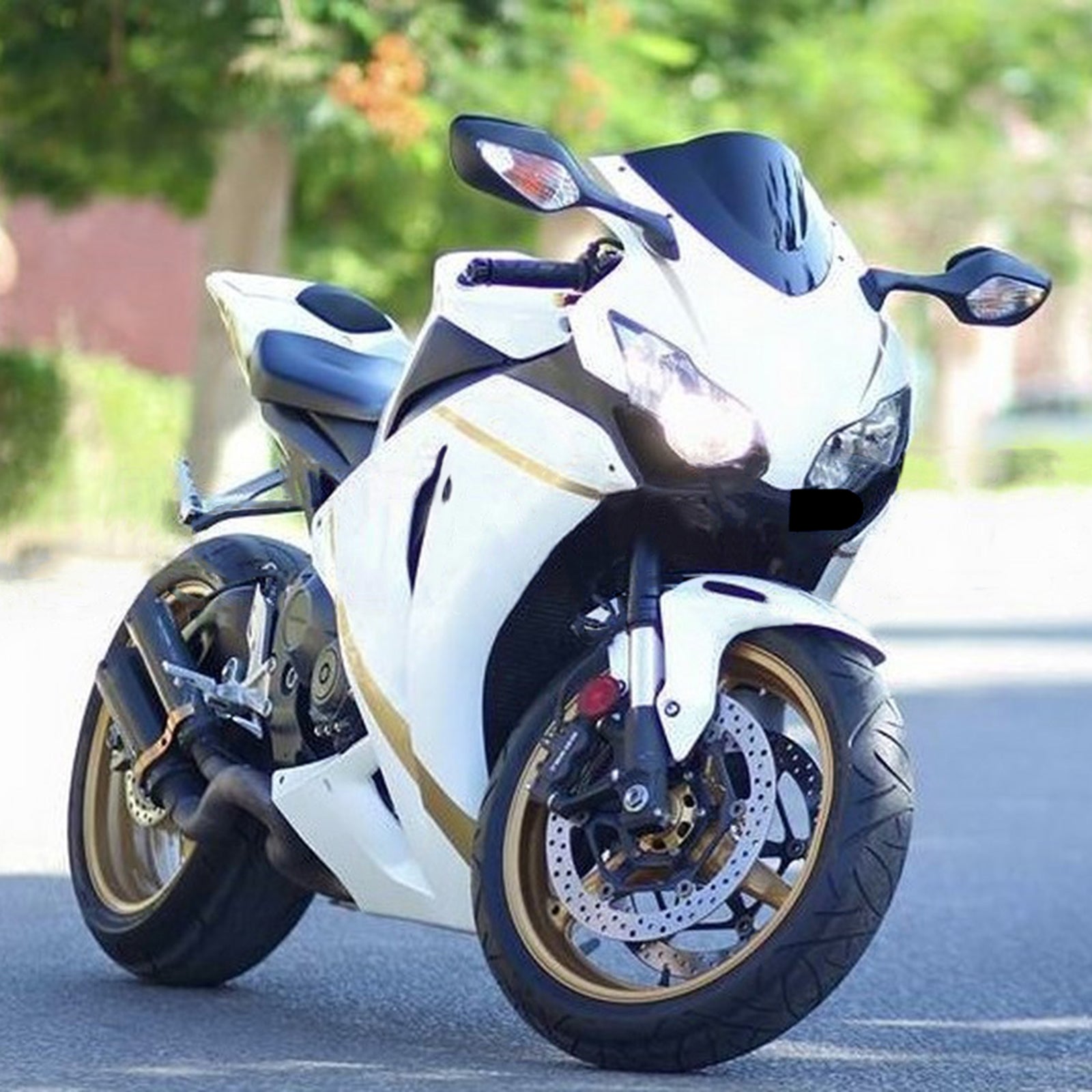 Kit de carénage injecté en plastique ABS pour Honda CBR1000RR 2008-2011