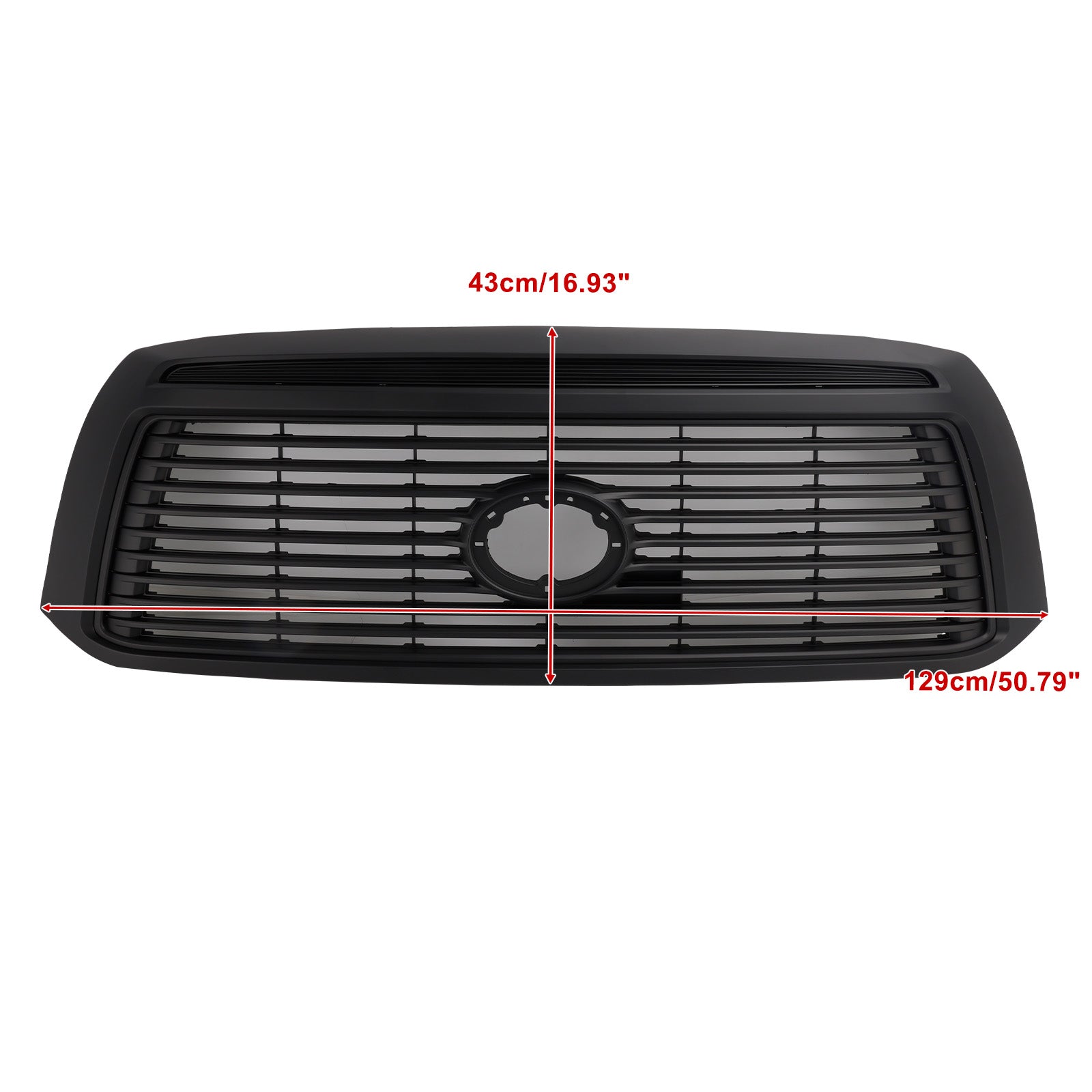 Calandre de pare-chocs avant noir mat pour Toyota Tundra 2006-2009