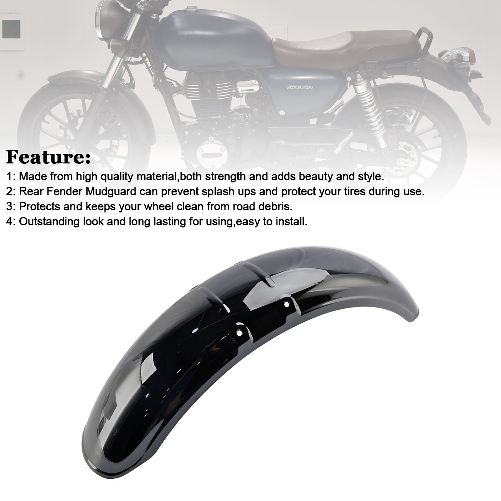 Gareage de mantequilla delantero para Honda GB350 GB350S 2023-2024