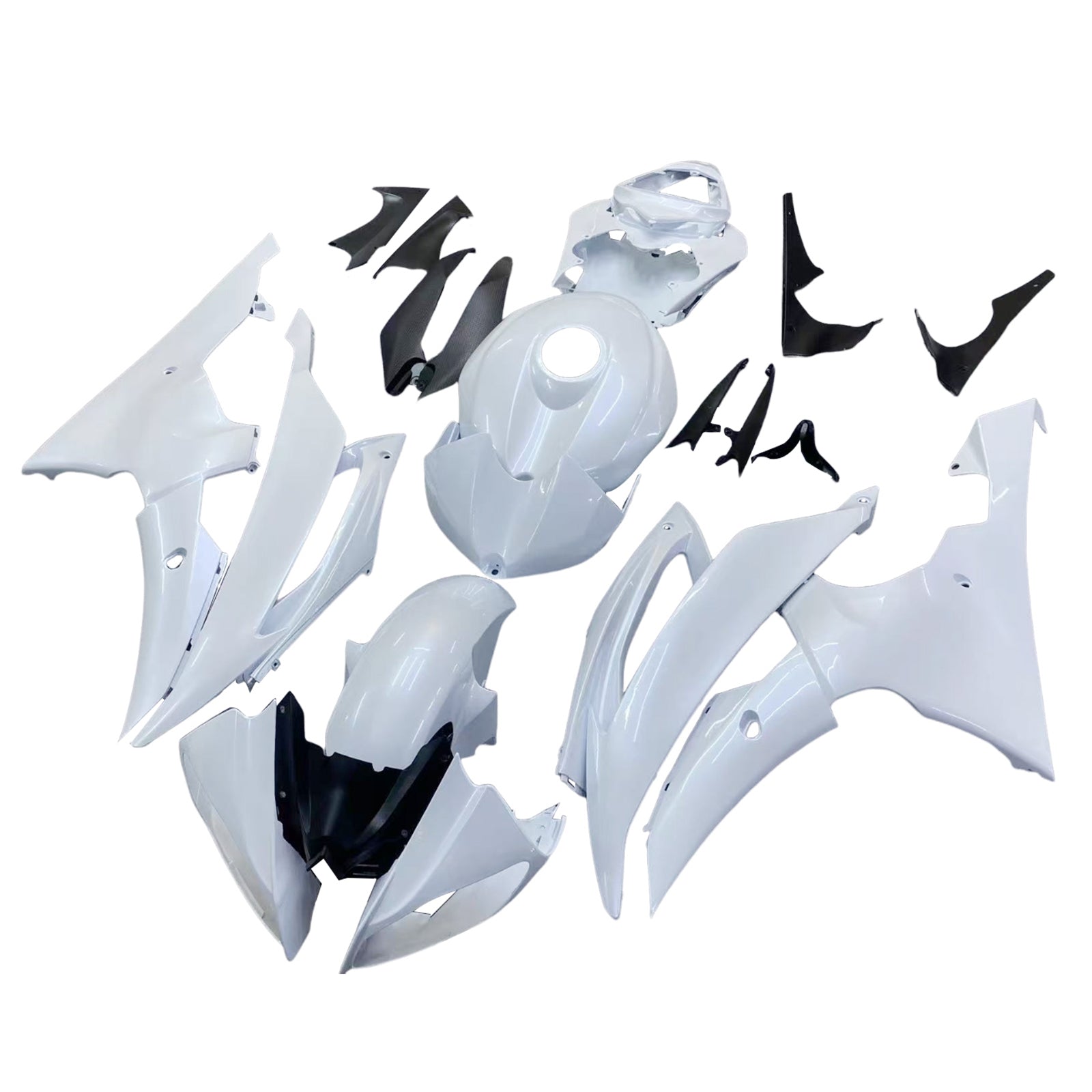 Kit de carénage en plastique ABS pour Yamaha YZF 600 R6 2008-2016