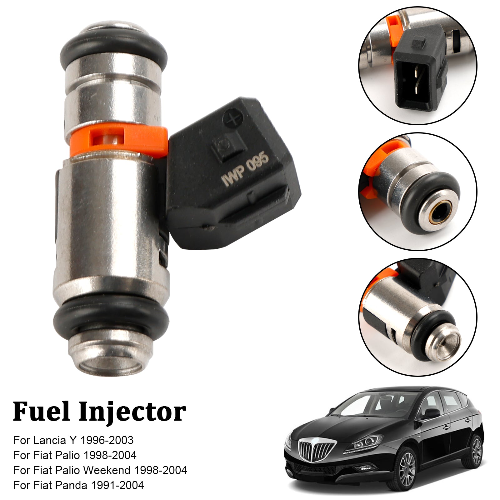 1PCS za injektor za gorivo IWP095 za Fiat Punto 1.4L 2007-2009 za Fiat Palio 1.6L