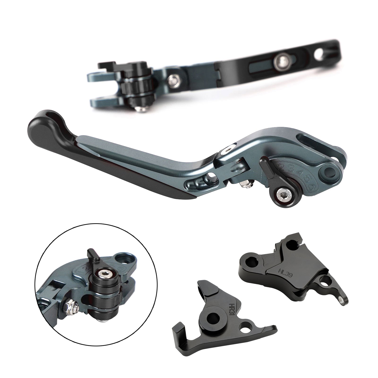 Levier de frein d'embrayage réglable pour CFMOTO 450SS 450SR 21-23 450NK 23-24