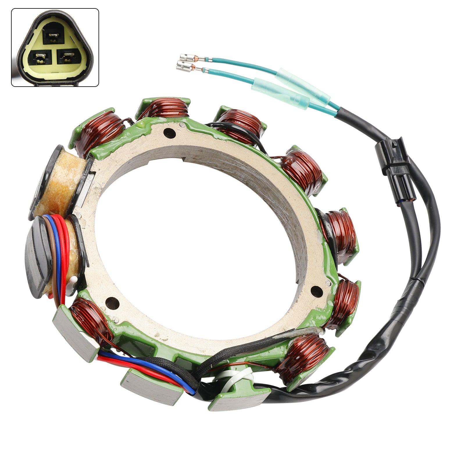 1997-2000 Yamaha E75 MLH Stator Assy 688-85510-00-00 688-85510-01