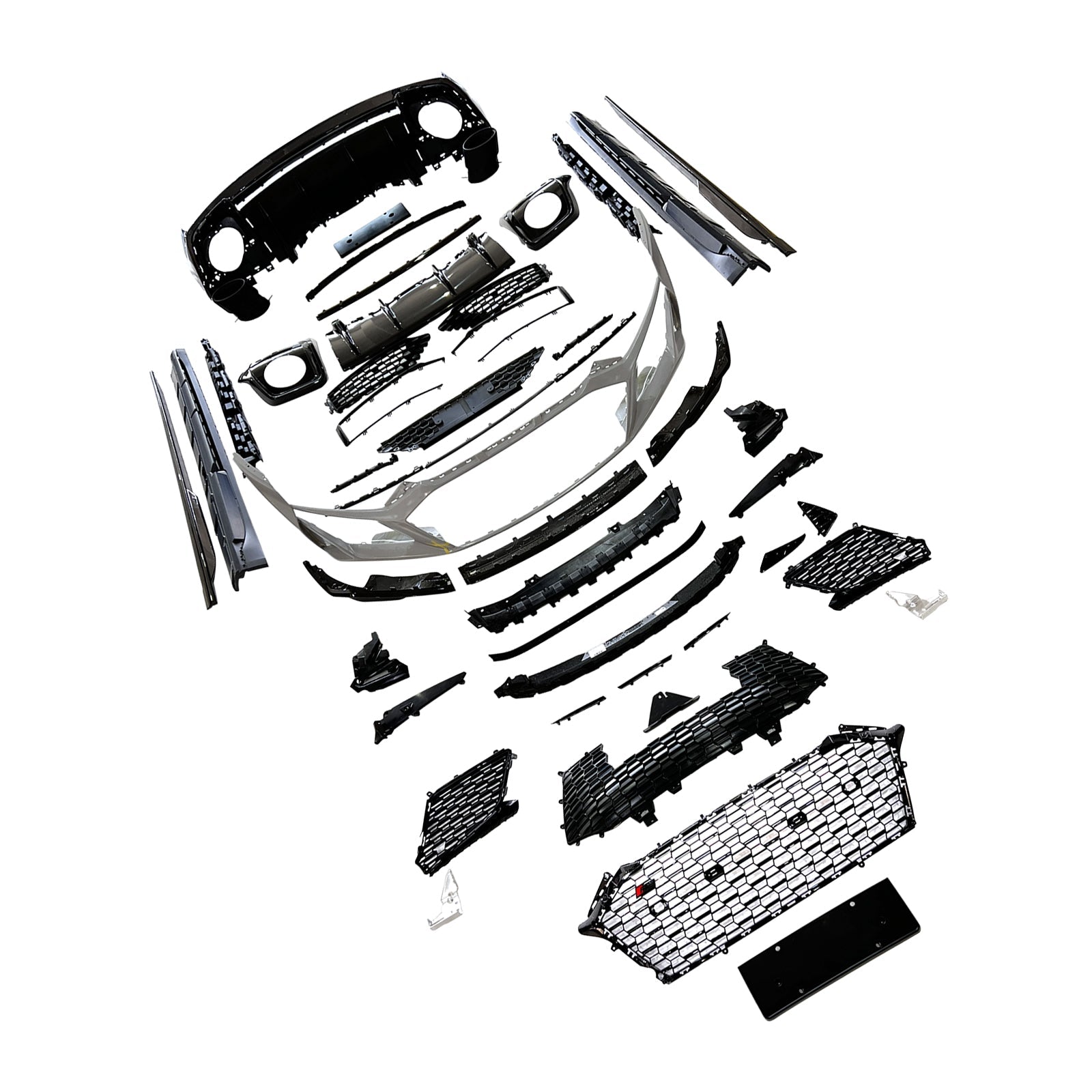 Kit carrosserie et pare-chocs compatibles avec AUDI R8 4S 2016-2020 (mise à niveau vers 2021-2024)
