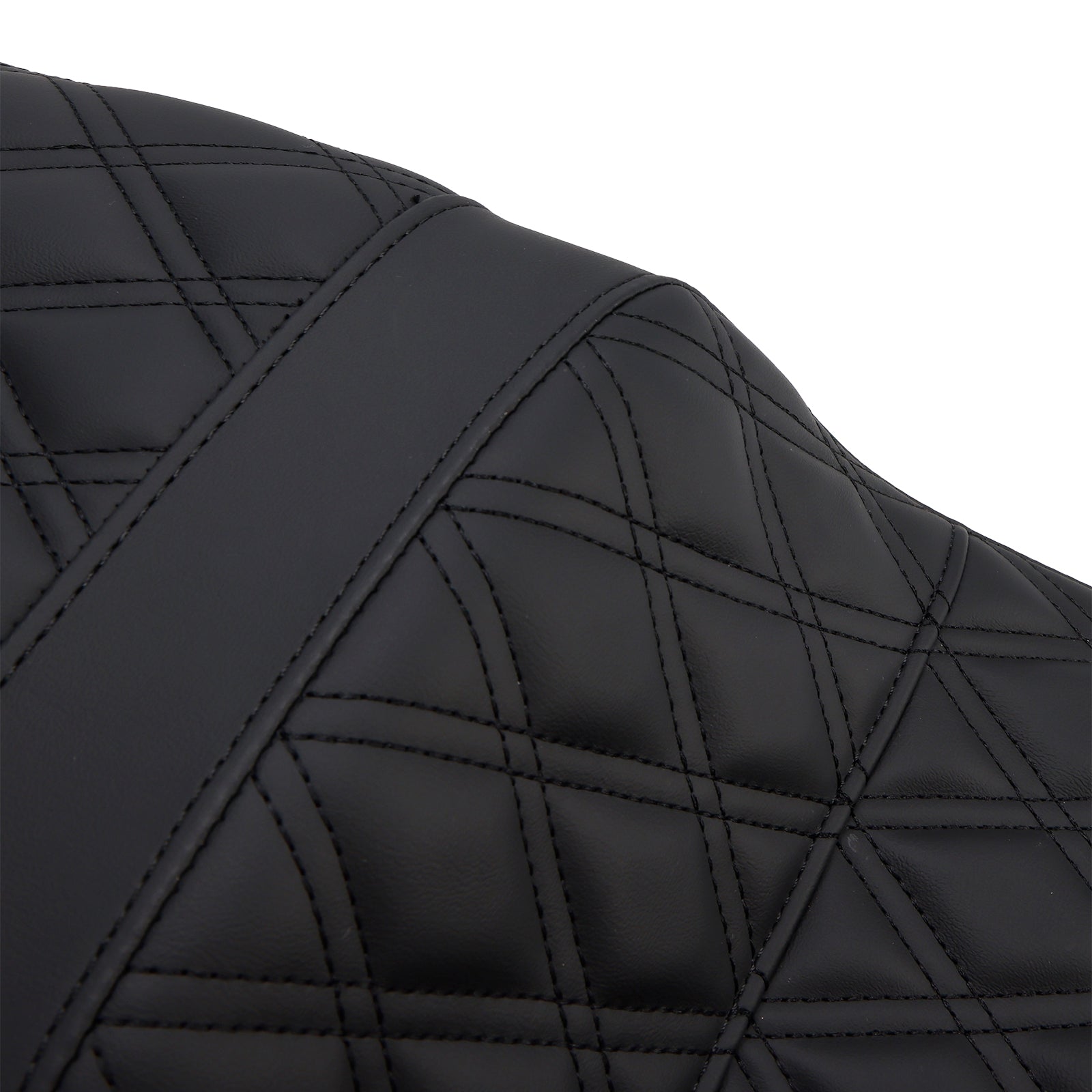 Coussin de selle passager avant et arrière compatible avec Dyna FXD 2006-2017 FLD Fat Boy