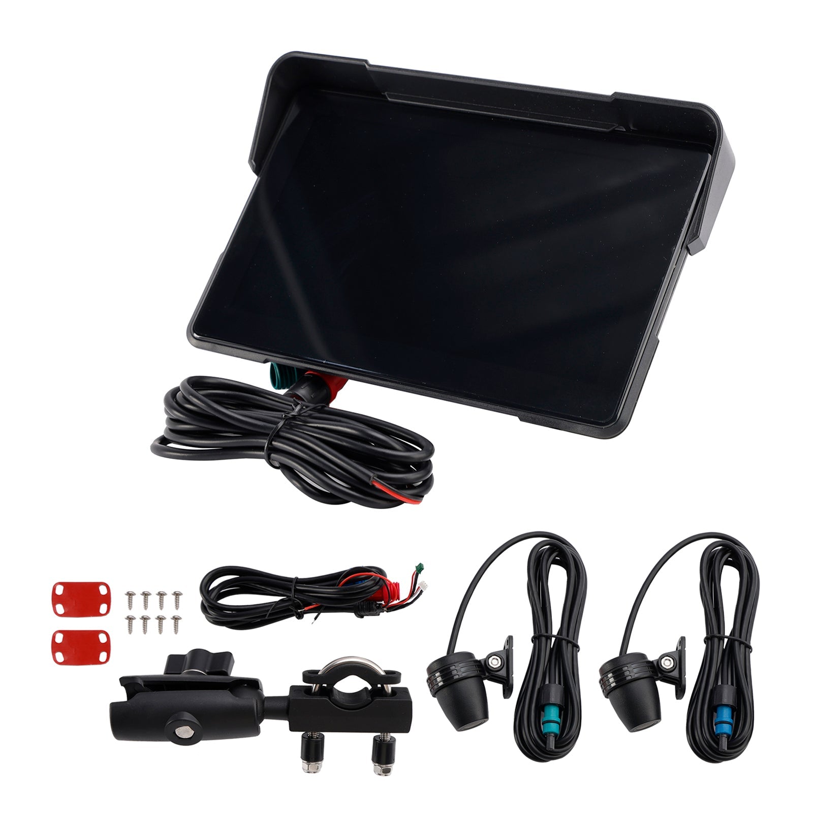 Igrajte motociklistična motocikli 7 palčni univerzalni snemanje 1080p za skuter motociklov