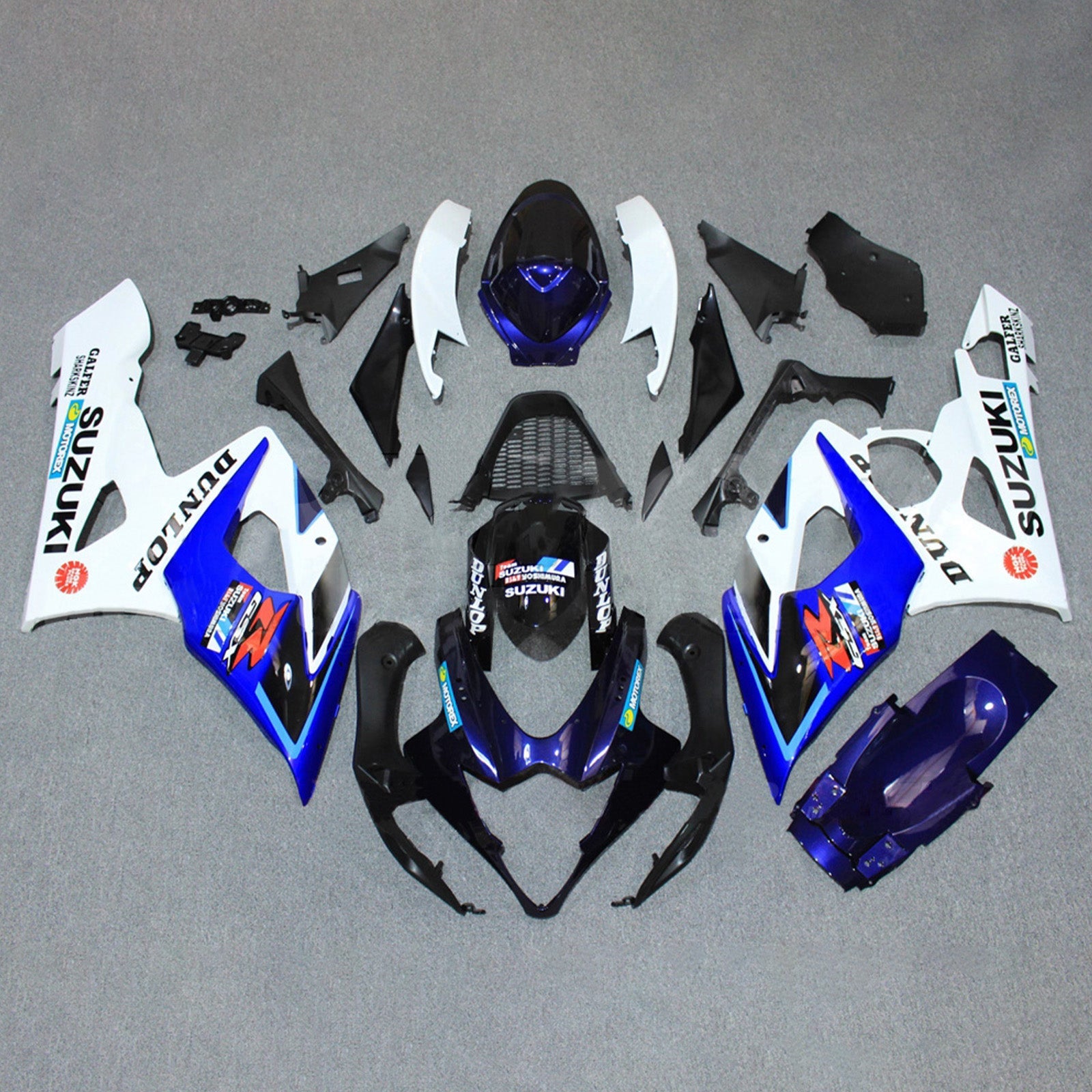 Kit de carénage injecté en plastique ABS pour Suzuki GSXR1000 2005-2006 K5
