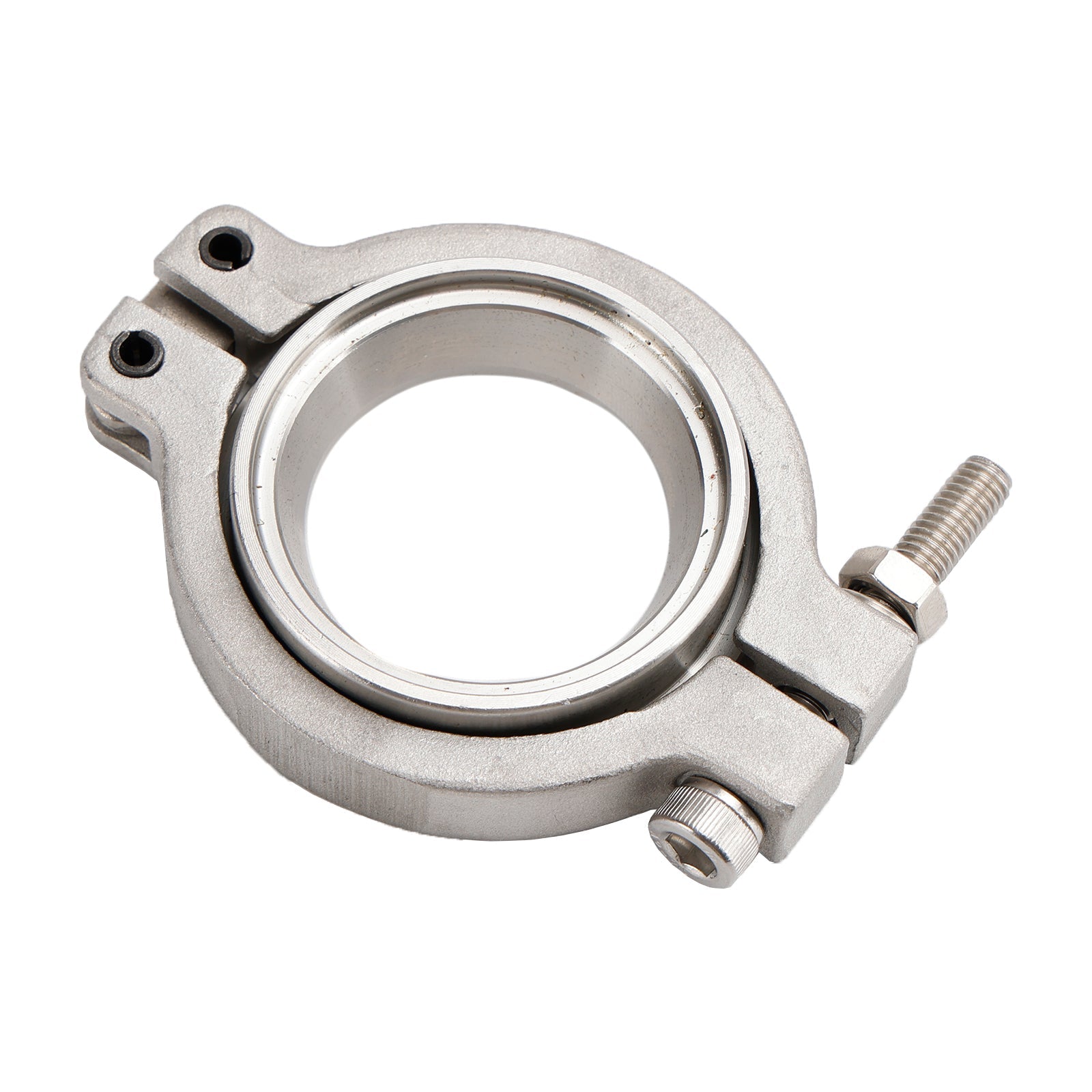 Kit de 4 colliers de serrage V-Band TiAL MV-S 38 mm pour soupape de décharge, avec vis, écrous et joints.
