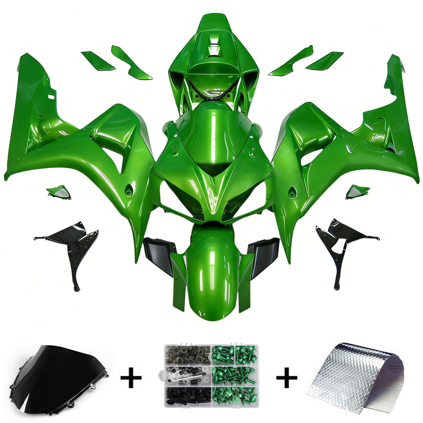 Kit de carénage injecté en plastique ABS pour Honda CBR1000RR 2006-2007