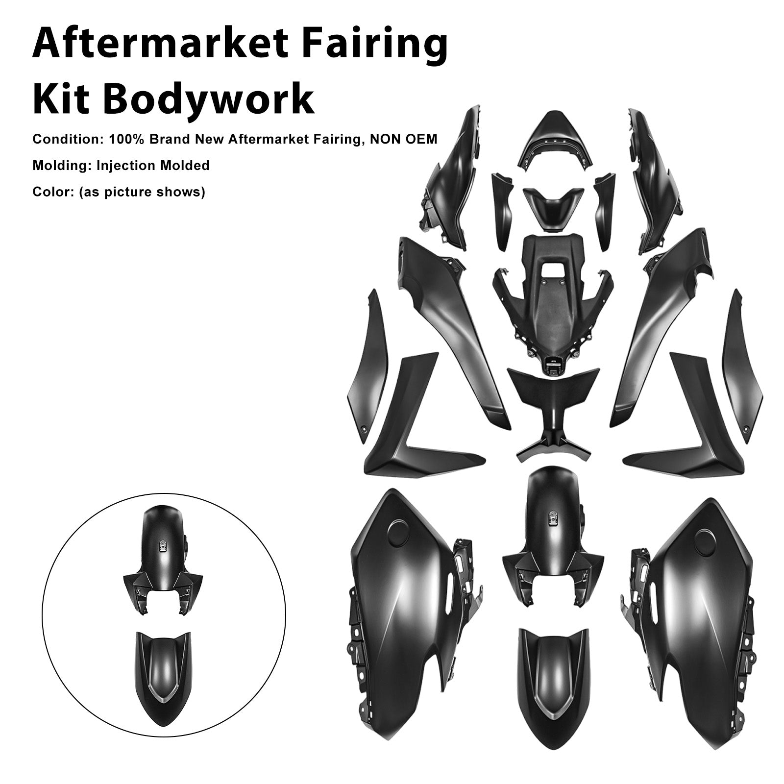 Kit de carénage d'injection pour Yamaha TMAX560 (2025-2026)