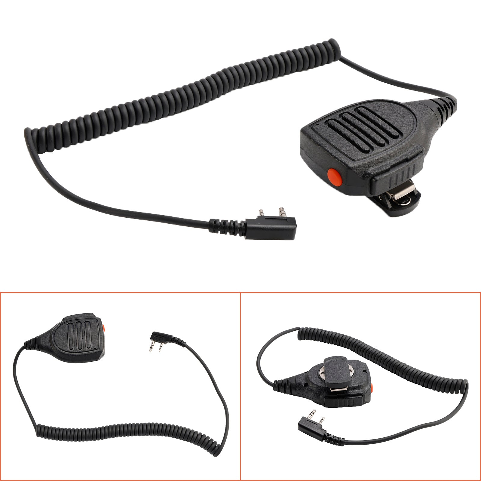 K-SM1602 PTT a doppio microfono per TK-220 TH-F6 RPV516A KG-UVD1P PX-666