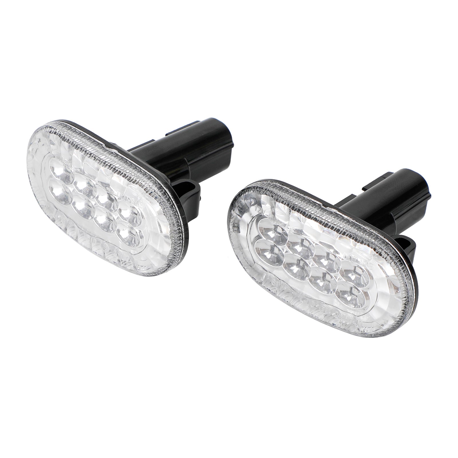 LPair of Side Marker Light Turn Signal Light Pour Suzuki Jimny JB64 JB74 Clear