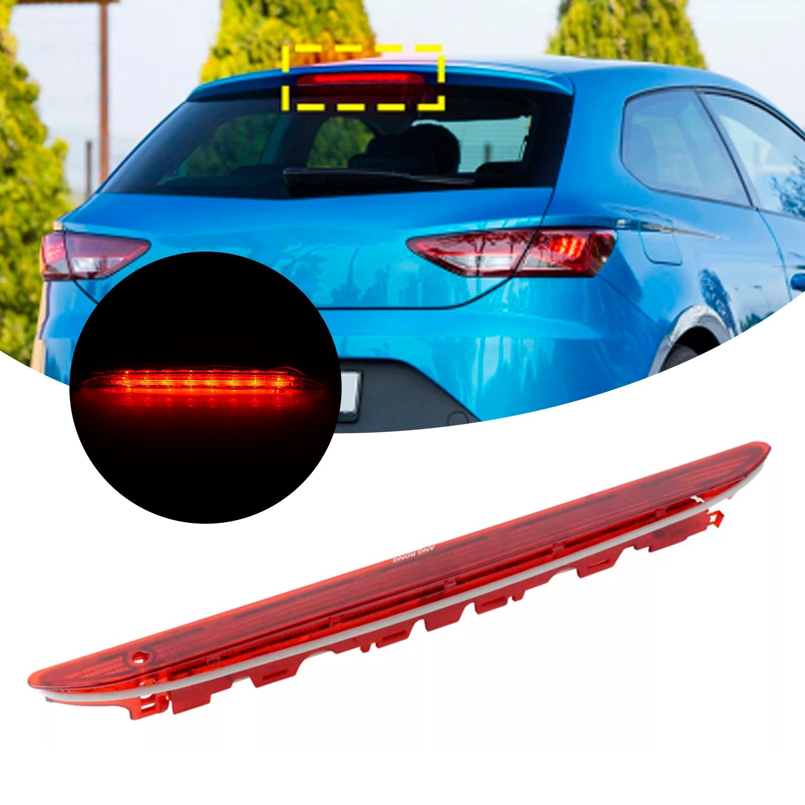 Stop posteriore LED LED di fascia alta con lente rossa per sedile Leon/Leon SC/Leon ST 5F 2011-2016 5F0945097