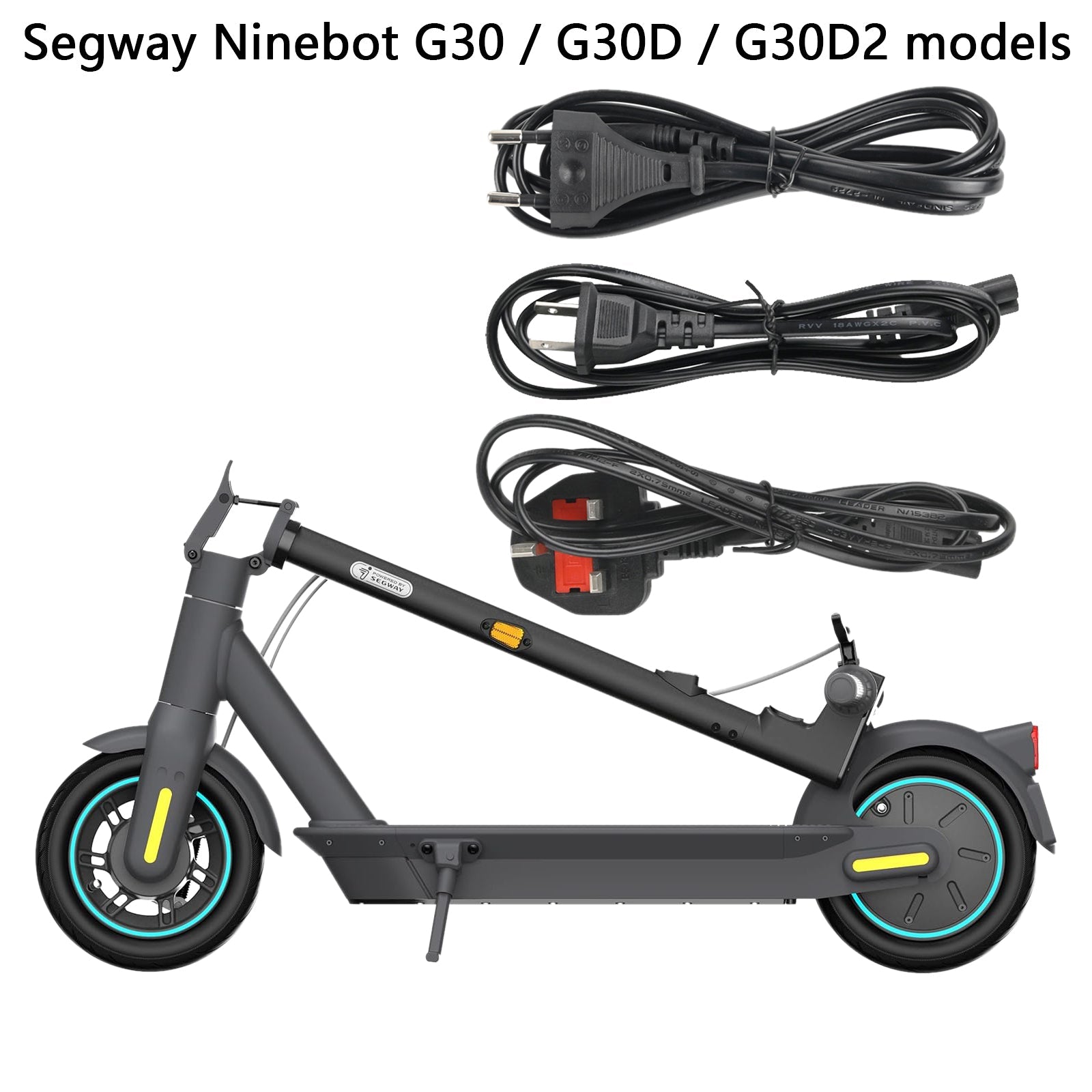 Nalaganje kabla za električni skuter Segway Ninebot Max G2/G30/G30P/P65/P100S
