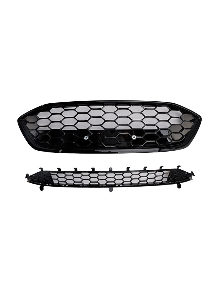 Grid de parachoques delantero negro Ford Focus Mk4 St 2018-2021