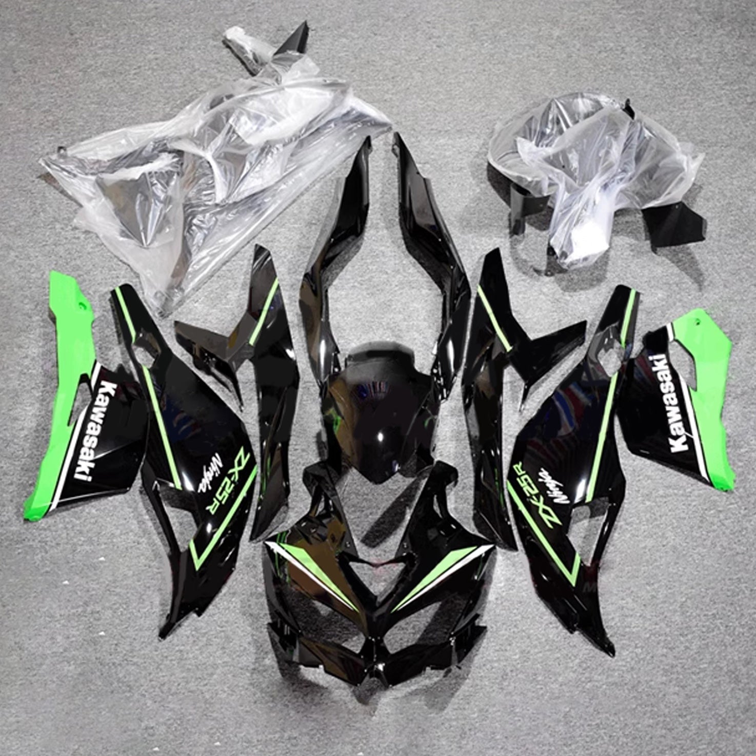 Kit Carenado Inyección Kawasaki Ninja ZX-25R ZX-4R ZX-4RR 2019-2024