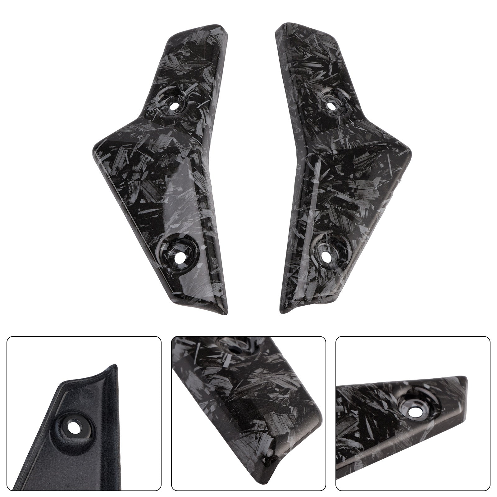 Radiateurzijschermen voor Street Triple 765 R/RS 2020-2022