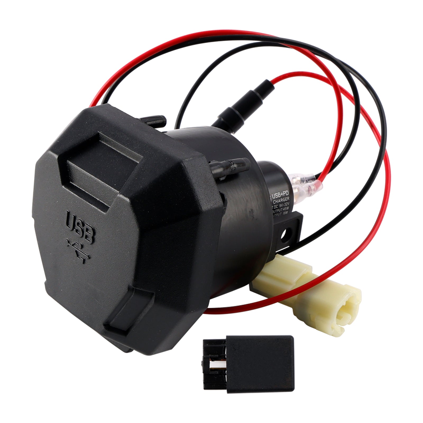 Caricatore USB + Type-C Quick per Kawasaki Versys 650 2022-2024