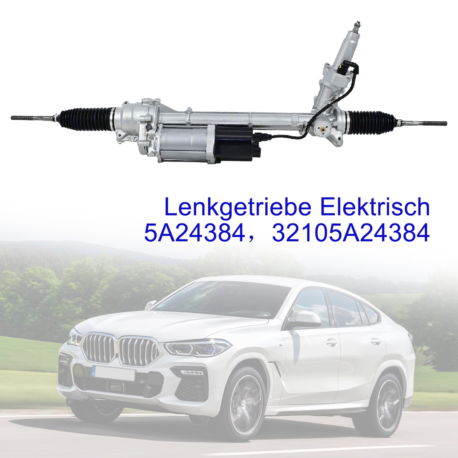 Set Cremaillère in električni krmilni zobnik za BMW X5/X6 (F15, F85, F16, F86) - koda