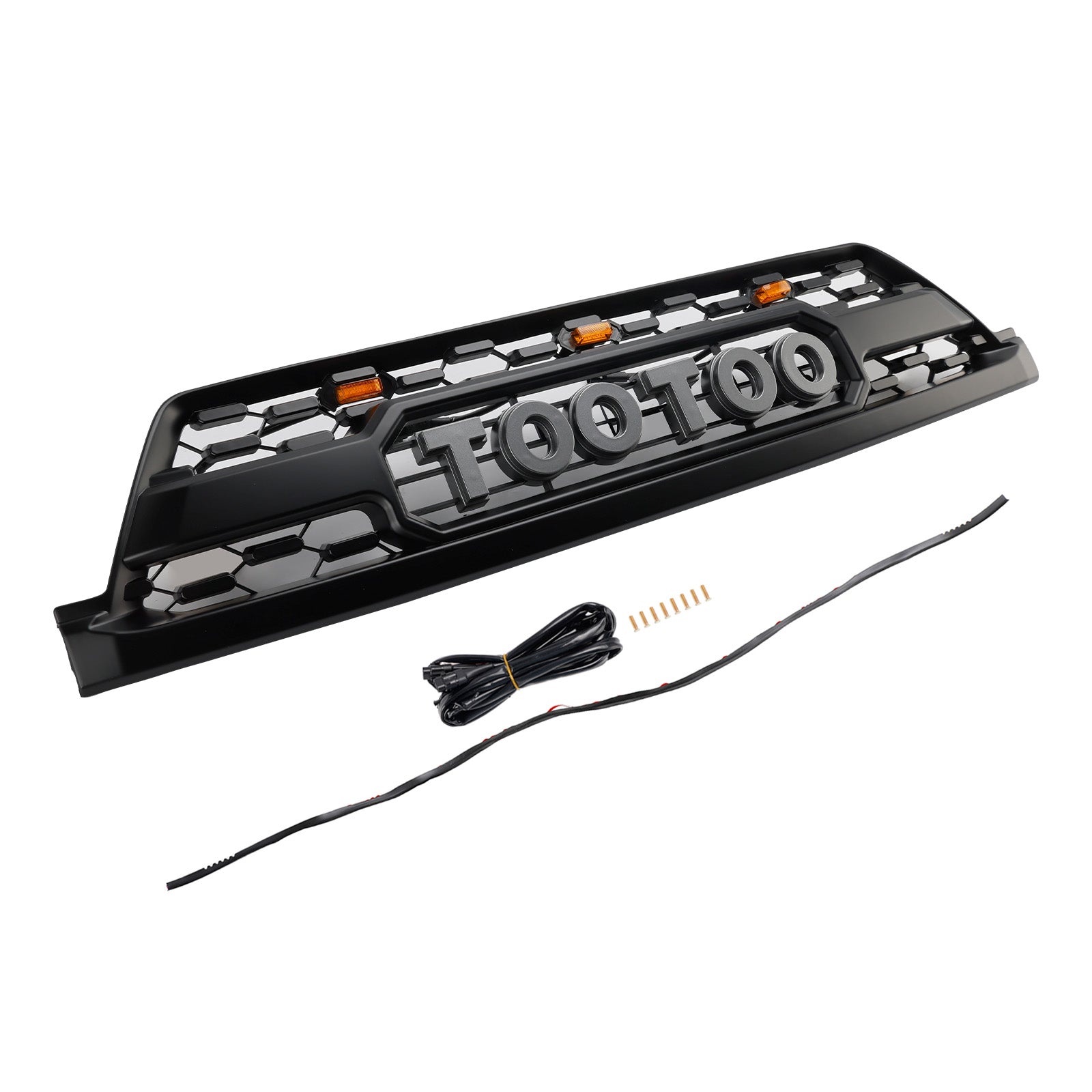 Calandre de pare-chocs avant style TRD PRO avec LED pour Toyota 4Runner 2002-2005