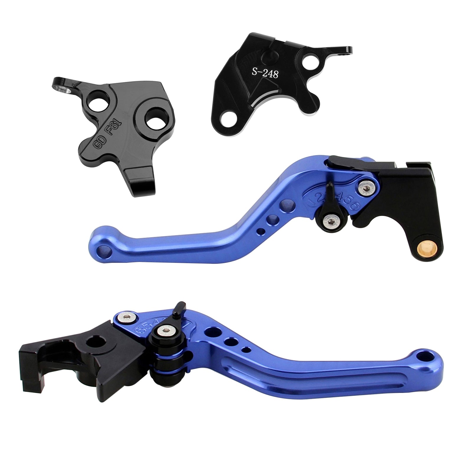 Palanca de freno y embrague corta para Yamaha YZF R125 2008-2011