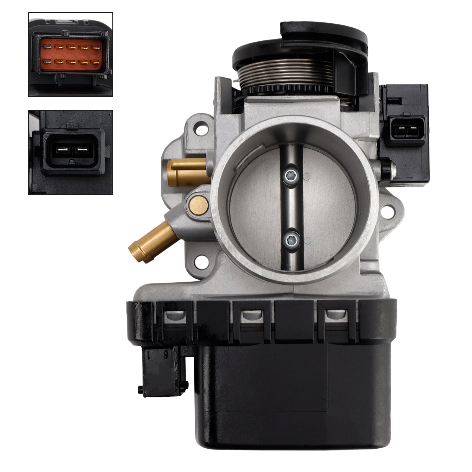 Kaasuläpän runko 5950191 00761610 Saab 9-5 mallille 2.3L 4 sylinteri 2004-2009