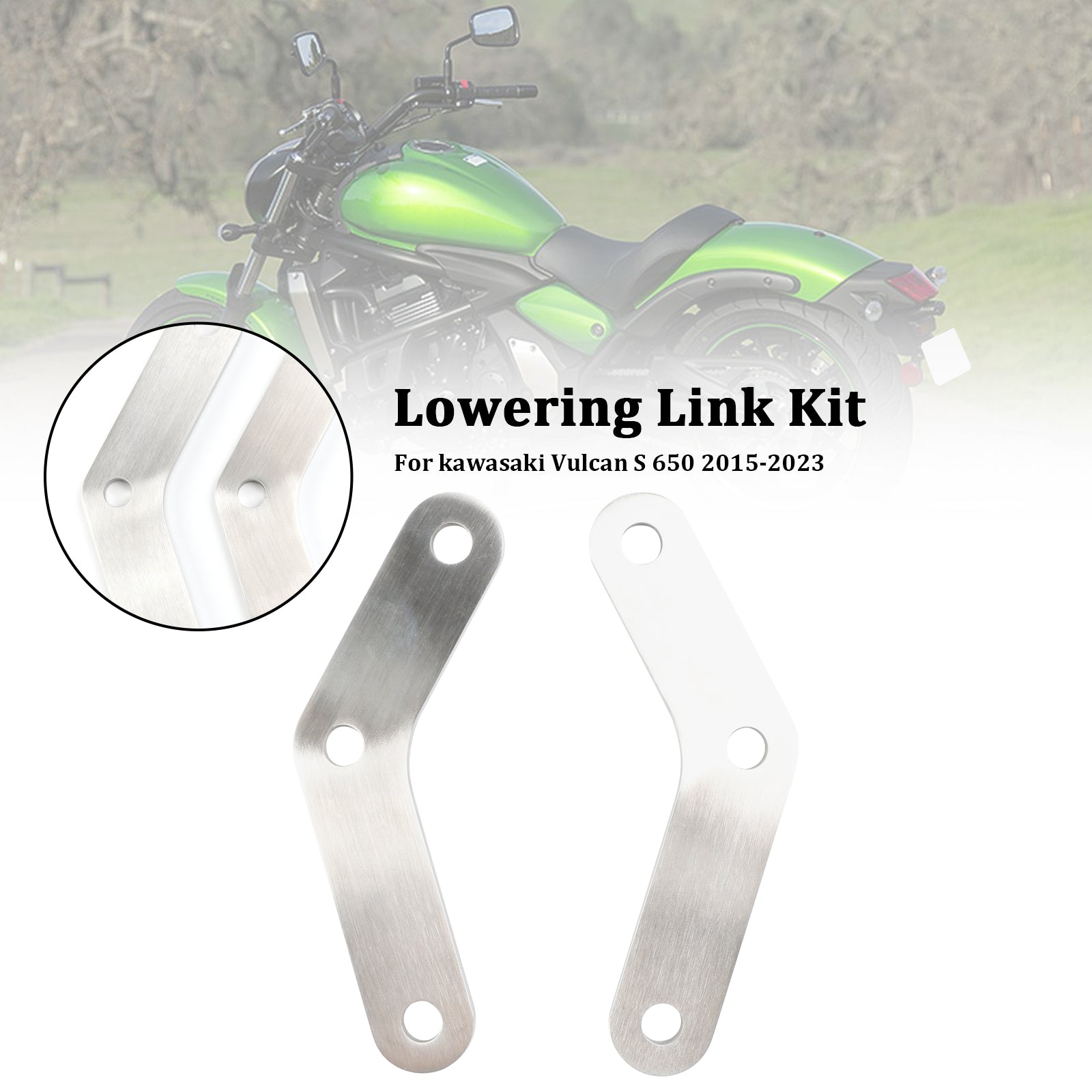 Enlace de descenso de suspensión ajustable Dogbone para KAWASAKI Vulcan S 650 2015-2023