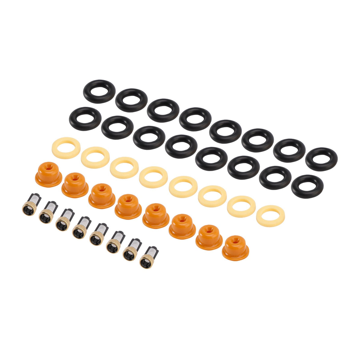 Junta tórica del inyector de combustible 280150947 compatible con Ford F-250 y F-350, motor V8 de 7,5 L, 1995-1997