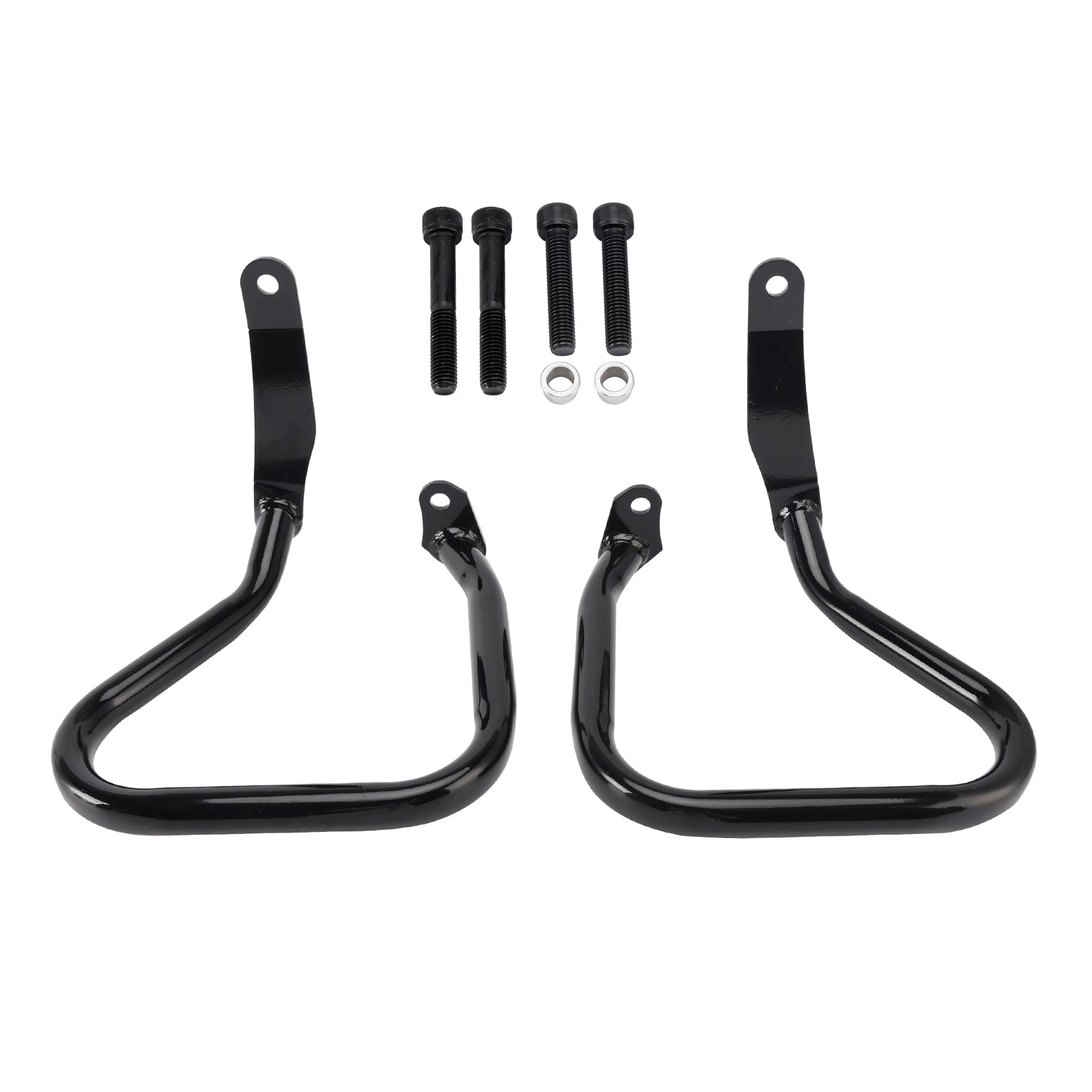 Protikoljnosilni motor in zaščita od odbijača za nizko kolesar FXLRST 2022-2024, črna