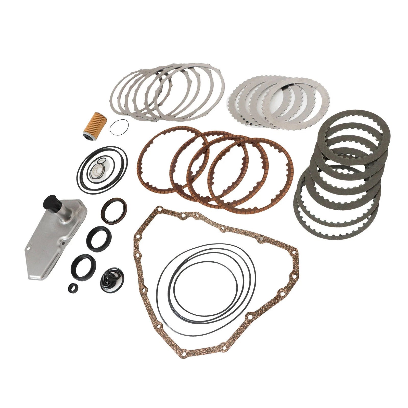 Kit de reconstruction de filtre de transmission et disque d'embrayage pour NISSAN JF015E RE0F11A 2.0