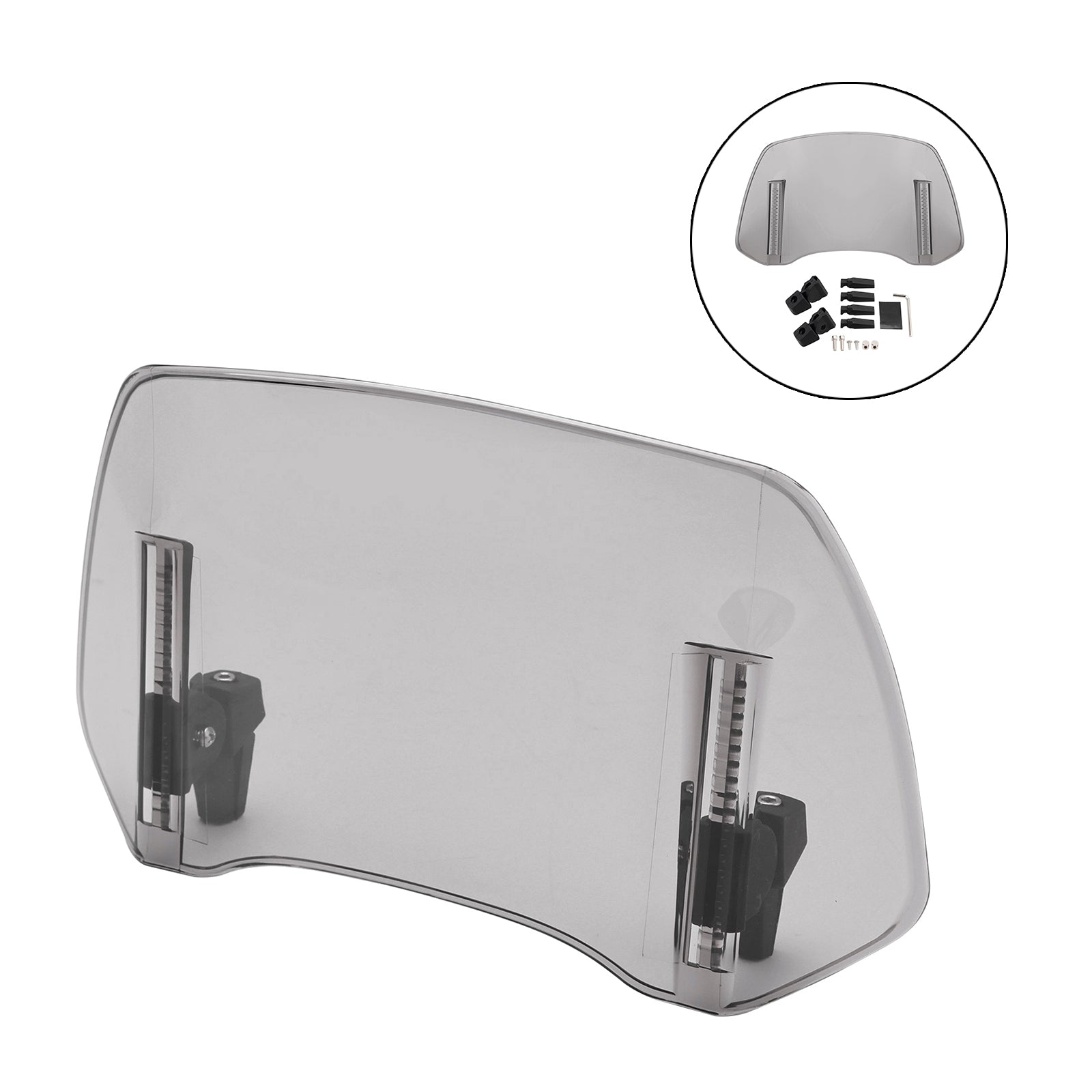 Univerzalni nastavljiv podaljšek deflektorja za vetrovnico na posnetek na vetrobranskem steklu