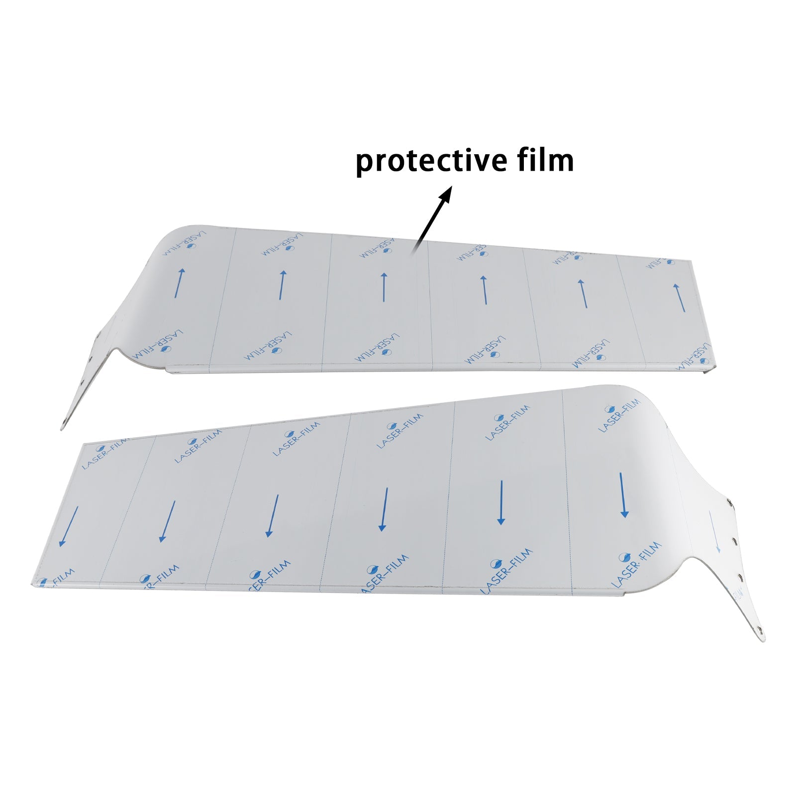 Visière plate argentée pour Peterbilt 377 378 379 335 386 388 389