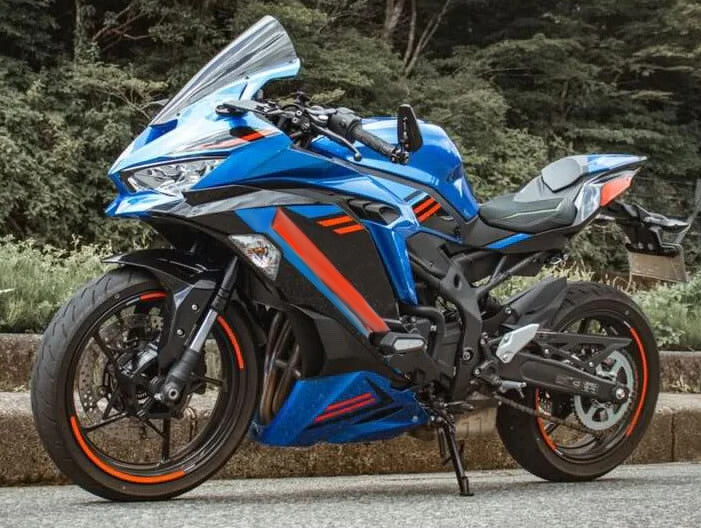 Kit de carénage injecté pour Kawasaki Ninja ZX-25R ZX-4R ZX-4RR 2019-2026
