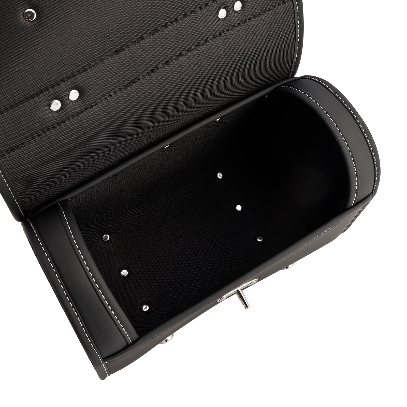 Poliuretanska stranska torba poliuretanska sedlasta vrečka, ki ustreza beli prtljagi za beli skuter motociklov