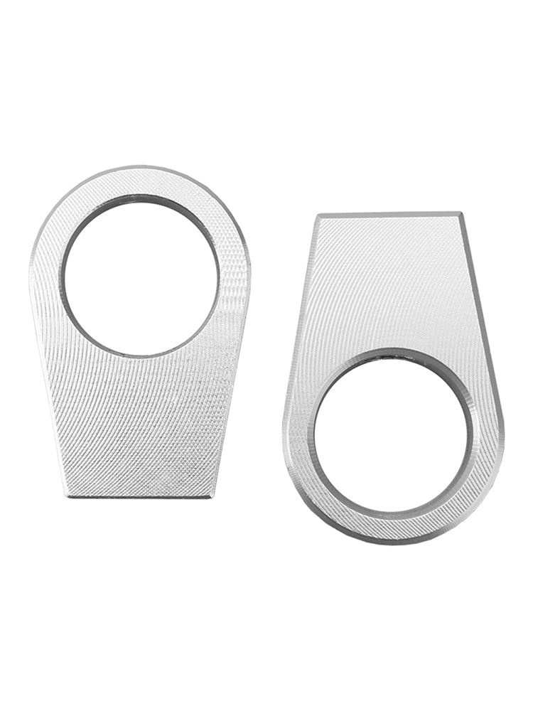 Forte punta di gambi dal cassonetto di inclinazione in alluminio da 6 mm per Polaris Rangers 2012-2019 (2 pezzi)