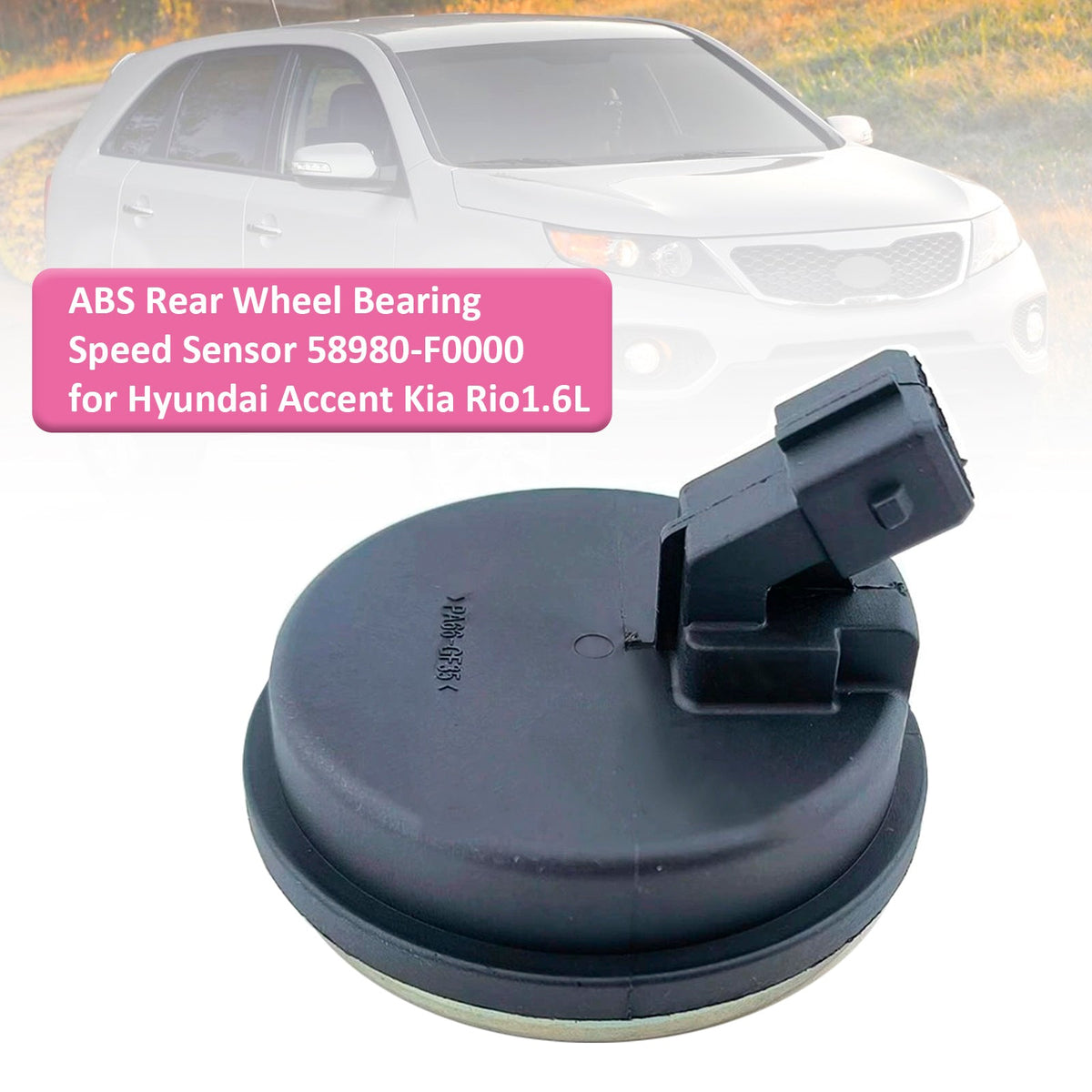Hinterer ABS-Radlager-Geschwindigkeitssensor 58980-F0000 für Hyundai Accent