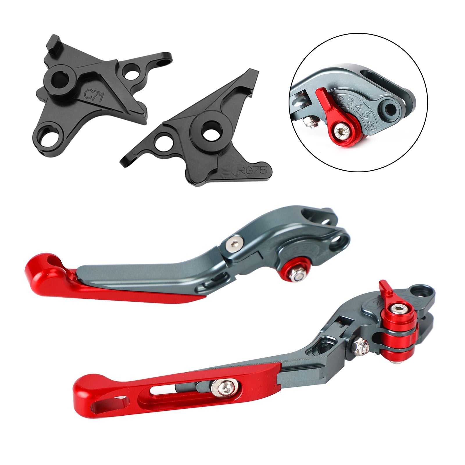 Levier de frein d'embrayage réglable pour BMW R NINE T /PURE/RACER 2017-2023