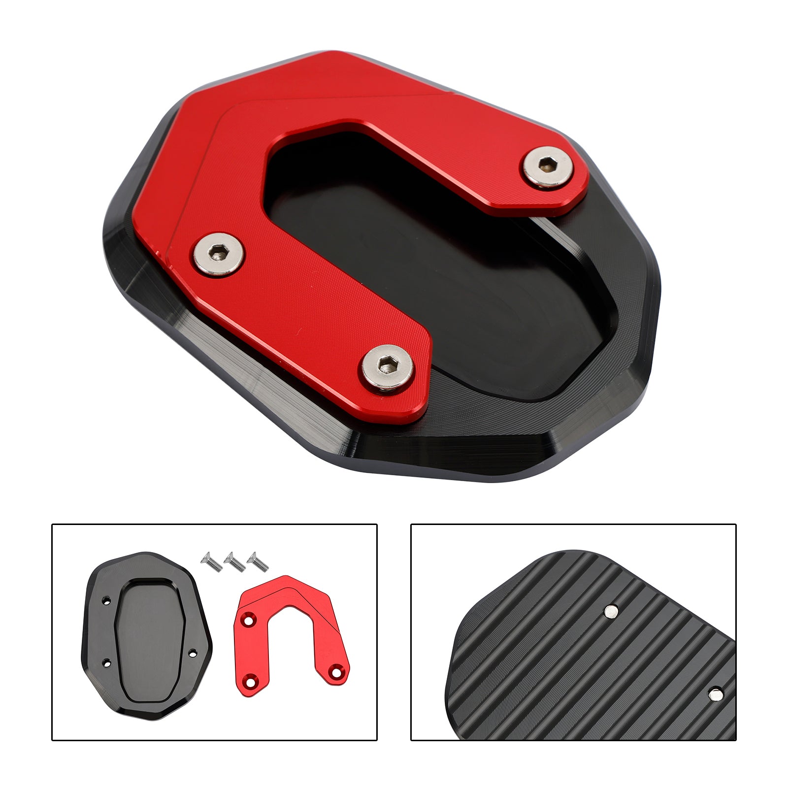 Agrandir Béquille Latérale Extension Plaque pour Ducati Scrambler 800/1100 15-20